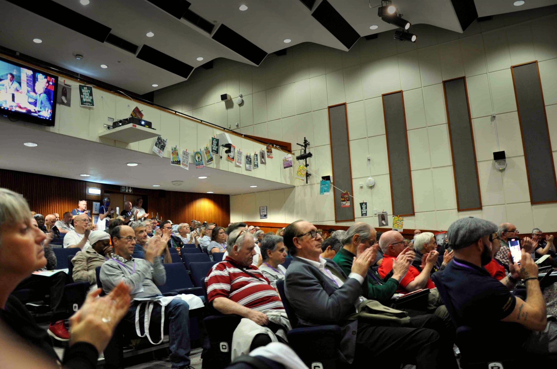 The audience at the National Hazards Conference