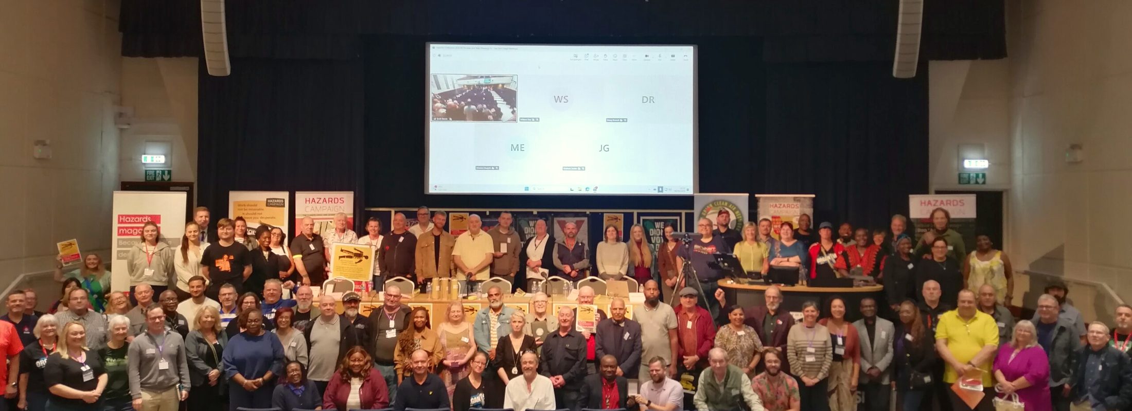 Everyone at the 2026 National Hazards Conference, gathered for a group photo